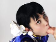 VirtualGeisha - Chun Li Takes Two Cocks Like A True Slut