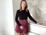 Evie Jones - JOI Caught Looking Up My Skirt