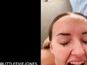 Evie Jones - HD Facial Swallow Compilation