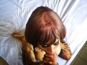 InkedMonster - Blue Lingerie Blowjob