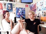 Rubie and Saph - Watching Porn Together