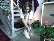 EvelinStone - Evelin Smelling Playing Painting Feet