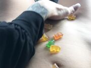 EvelinStone - Gummy Bear Panty Stuffing PAWG Squirt
