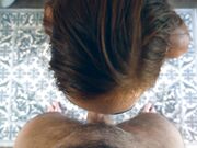 BrandiBraids - Hands Tied For Dripping SLOPPY Blowjob Perfection¡ 