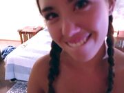 BrandiBraids - Horny College Neighbor Fucks Her Tutor After Study Session ;) 