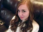 BrandiBraids - Spoiled Little Redhead Gets Spanked And Fucked 