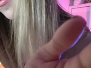 ASMR Peaches sexy red dress