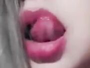 Big Mouth Big Lips Big tongue bitch