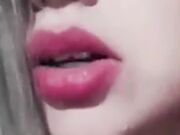 Big Mouth Big Lips Big tongue bitch