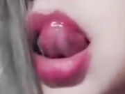 Big Mouth Big Lips Big tongue bitch