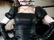 ASMR Peaches sexy leather roleplay 2