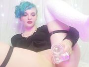 Remains0ftheday - Goth Girl Cums While Plugged