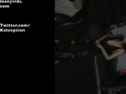 KatSaysMeow - PEEING IN PUBLIC_PARKING LOT BATHROOM