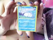 KatSaysMeow - TOPLESS POKÉMON CARD PULLS