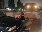 KatSaysMeow - Braces_Peeing In Public Parking Lot