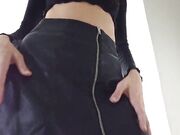 Daniela Tanga Negra y falditas