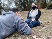 Noccioli Feet, LANA NOCCIOLI in PUBLIC Ep 9: My man WORSHIP my FEET in a PUBLIC PARK - Femdom