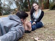 Noccioli Feet, LANA NOCCIOLI in PUBLIC Ep 9: My man WORSHIP my FEET in a PUBLIC PARK - Femdom