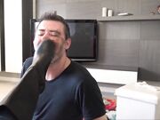 Glamour Brats - Gabriella - Lick The Mud From My Flat Boots! - Muddy Boots Cleaning With Tongue - Insane Clip