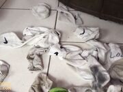 Girls Fetish Brazil - Humiliation With Pile Of Dirty Socks By Mistress Beh
