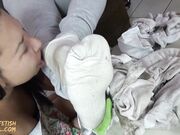 Girls Fetish Brazil - Humiliation With Pile Of Dirty Socks By Mistress Beh