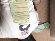 FindomChristine - sandal face slap foot slave