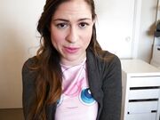 Ashley Alban shy girl show you her boobs