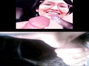 Katherine Riveros Caballero profesinal tragando semen