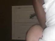 Amateur wife fuck black stud on bed so rough