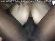 Amateur Granny rides long big black dick in Mature Sex Video