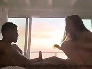 Fat White Woman On A Big Black Cock