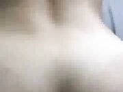 Husband Watches Sexy Busty Wife Bunny Fuck On Table