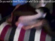 Horny Cheating Wife visiting BBC after work and riding cock