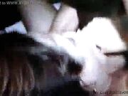 amateur slutty wife threesome fucks with bbc