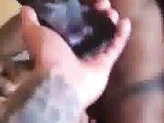 Young wife fucked by BBC black man in front of husband