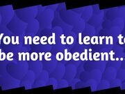 I will train you to be an obedient slave (Teaser)