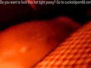 Pia Sofie's first black cock while her cuckold must watching