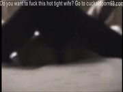 Wife fucked silly by her first big black cock