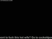 Hotwife Humiliates Cuck Husband with BBC