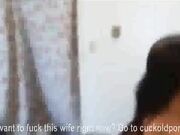 Introducing Bare Back Cindy Hot Wife With Black