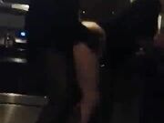 Having fun with my wife and my friend in a hotel