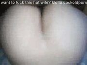 Real amateur wife cowgirl riding husbands cock