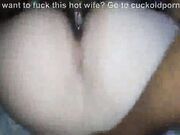 Real amateur wife cowgirl riding husbands cock