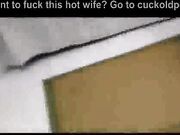 Cheating White Slut sucks BBC while boyfriend is gone