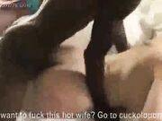 BBC Does White Wife On Couch