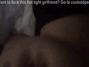 Black Dick Deep Inside White Pussy