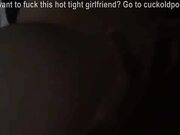 Black Dick Deep Inside White Pussy