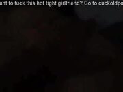 Black Dick Deep Inside White Pussy