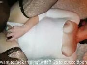 Cuckold - Pale Slutwife Roughly Fucked