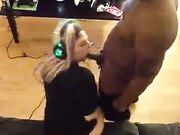 Cheated on my boyfriend having a threesome with BBC